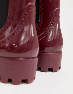 asos rubber boots