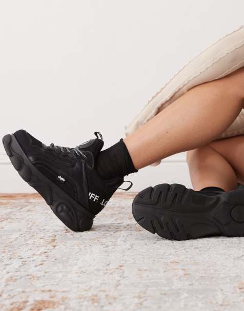 Buffalo - Sorte lave sneakers - view 1