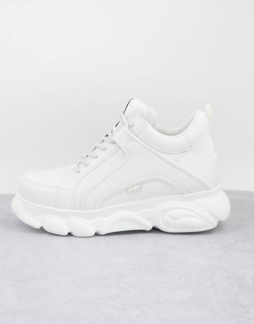 Vegan chunky store white sneakers