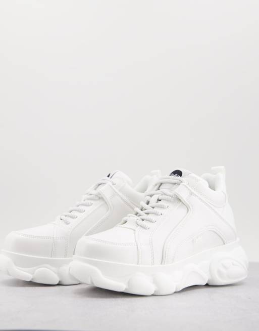 Buffalo white sale trainers