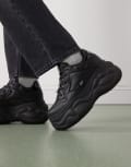 [Buffalo] Buffalo vegan-friendly Feral One platform sneakers in black 39 BLACK