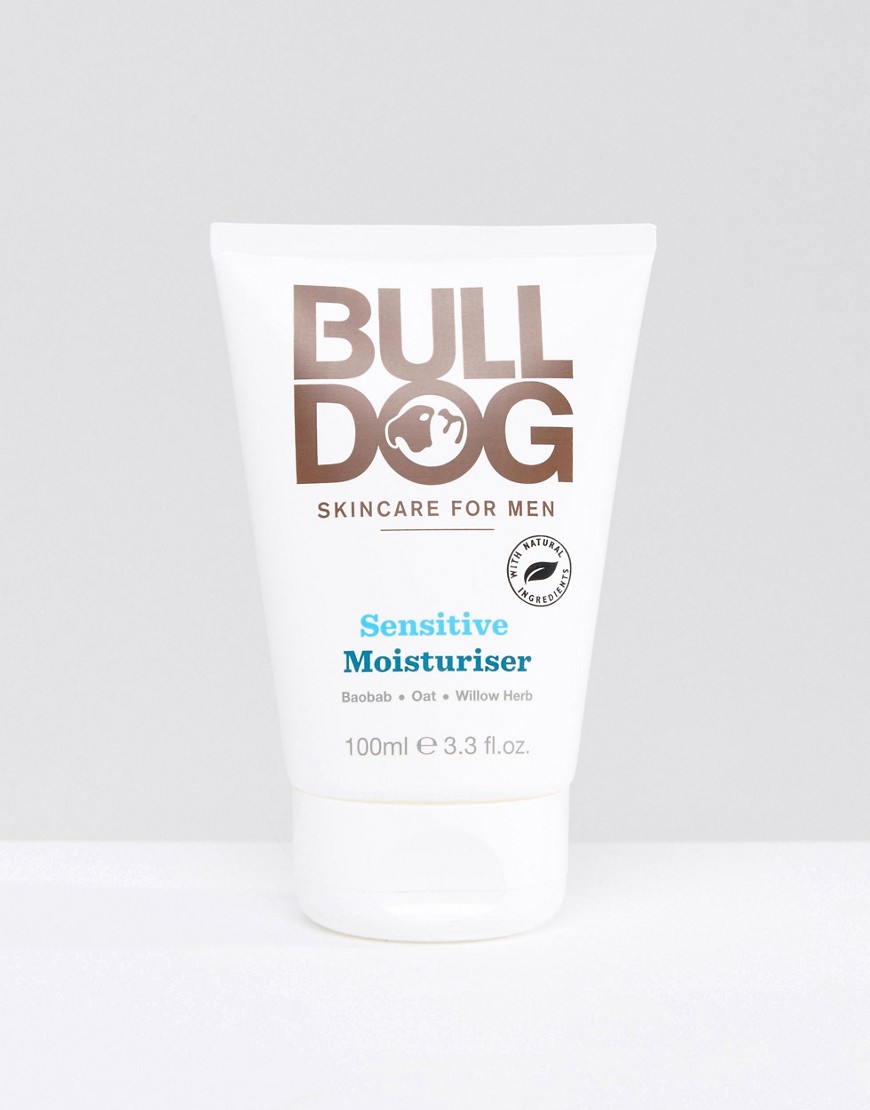 Bulldog - 100 ml Sensitive Moisturiser - Fuktighetsbevarande kräm-Vit