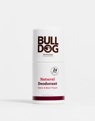 Bulldog Black Pepper & Vetiver Deodrant Roll On 75ml-No colour