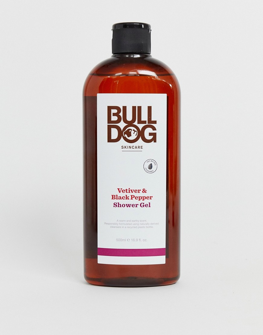 Bulldog — Black Pepper & Vetiver Shower Gel 500 ml-Ingen farve