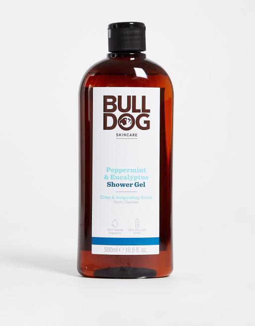  Bulldog - Gel douche menthe poivrée et eucalyptus 500 ml