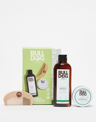 Bulldog Bulldog Hair Styling Trio-No colour