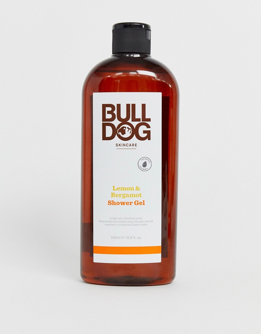 Bulldog Lemon & Bergamot Shower Gel 500ml-No Colour