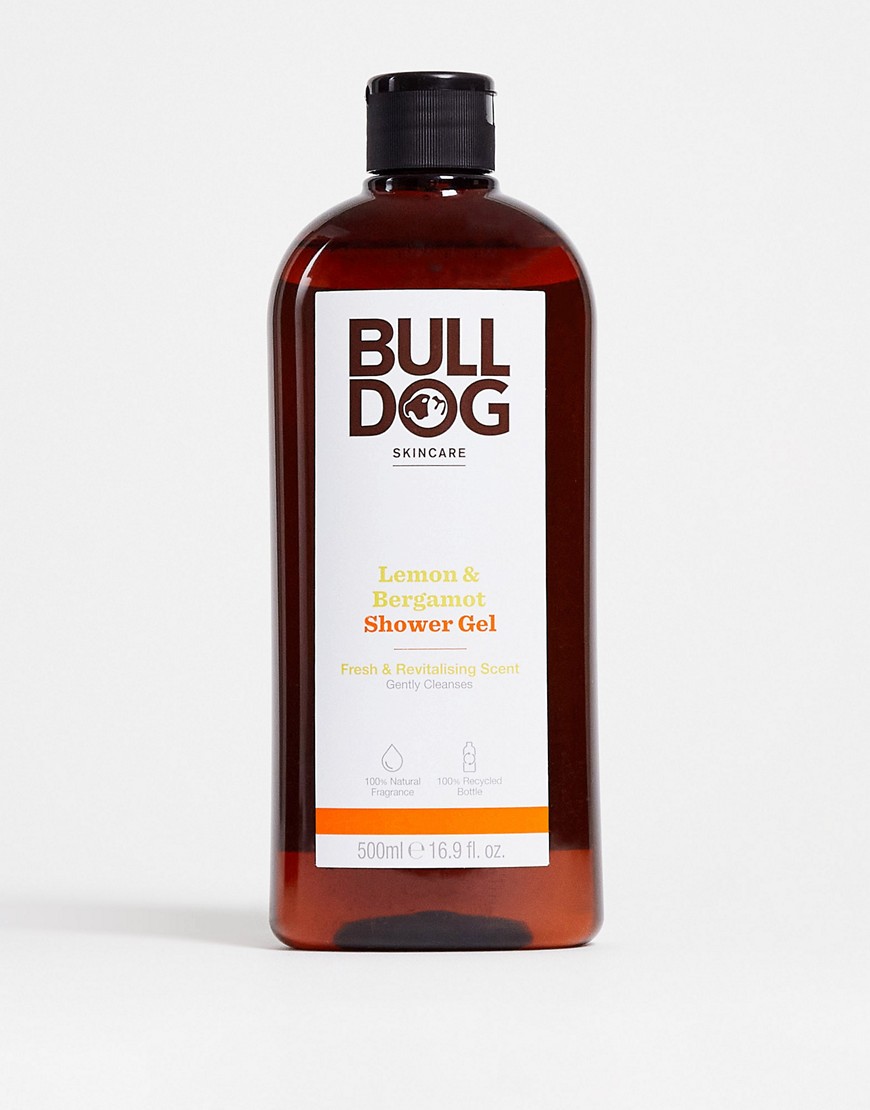 Bulldog Lemon & Bergamot Shower Gel 500ml-No colour