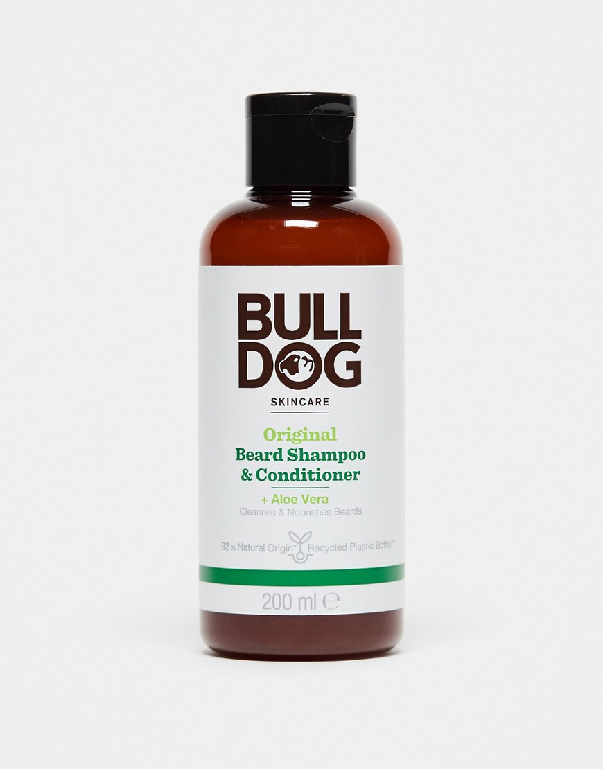 Bulldog Original Beard Shampoo and Conditioner 200ml-No colour