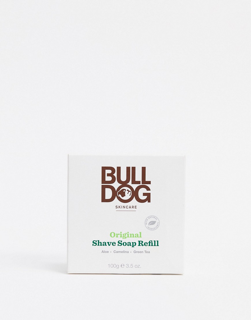 Bulldog - Originele scheerzeep navulling-Zonder kleur
