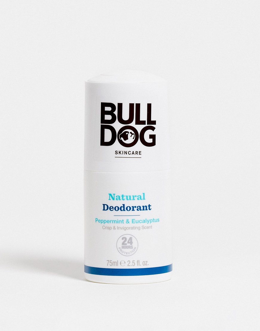 Bulldog Peppermint & Eucalyptus Deo Roll On 75ml-No colour
