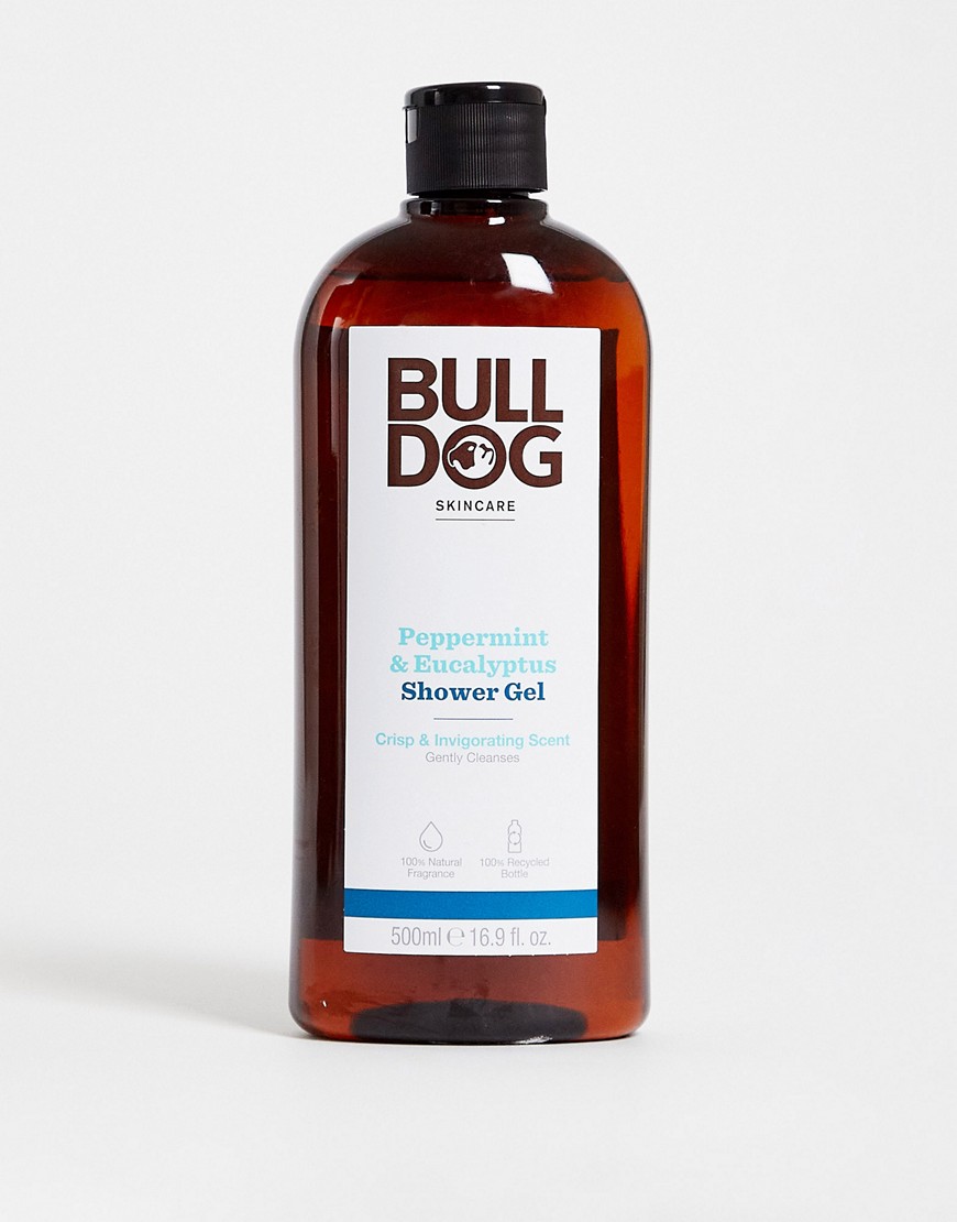Bulldog Peppermint & Eucalyptus Shower Gel 500ml-No colour