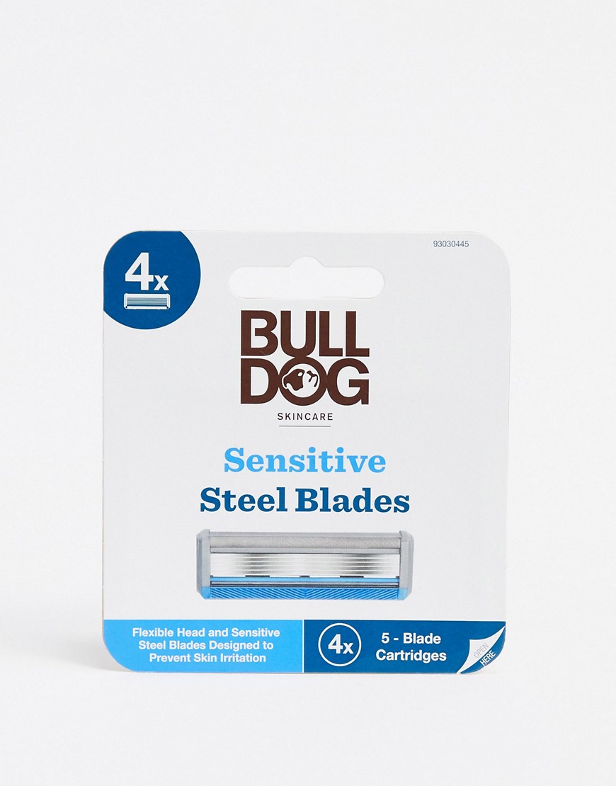 Bulldog – Sensitive Blades 4s – Rakblad-Ingen färg