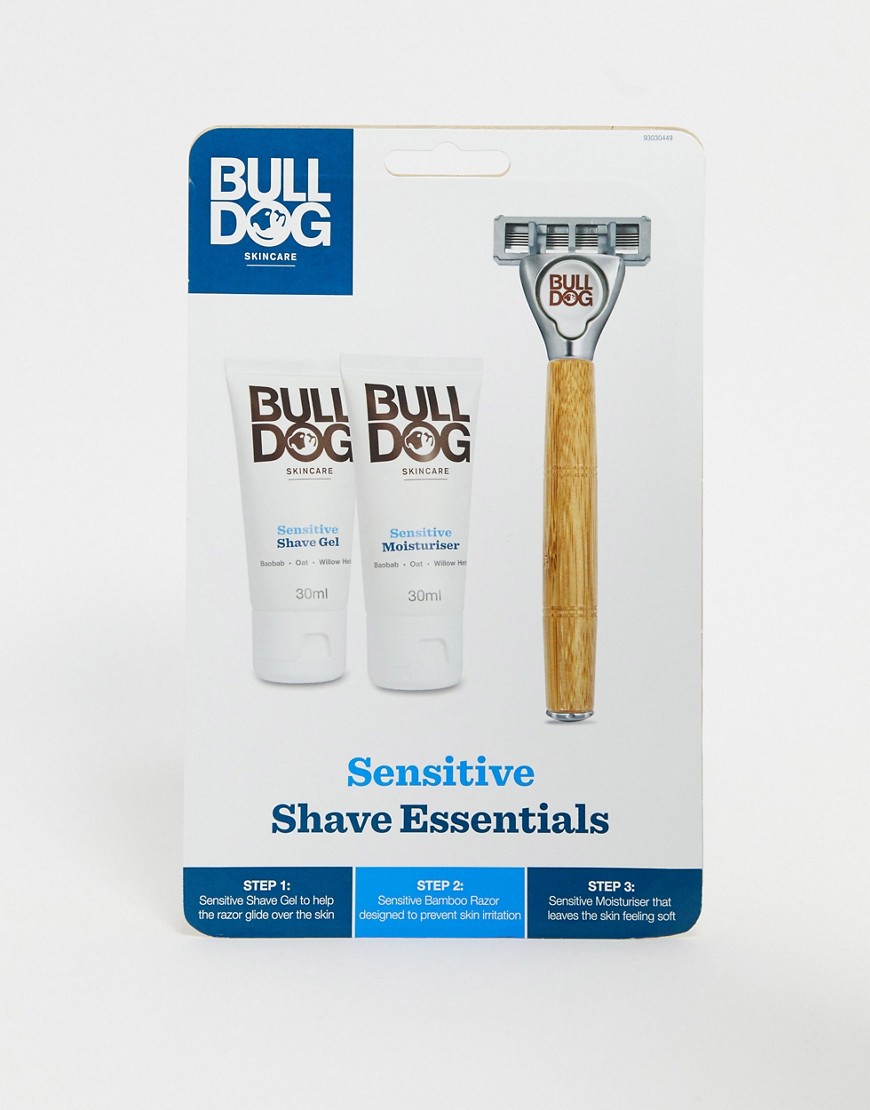 Bulldog - Sensitive - Kit di prodotti essenziali per la rasatura-Nessun colore