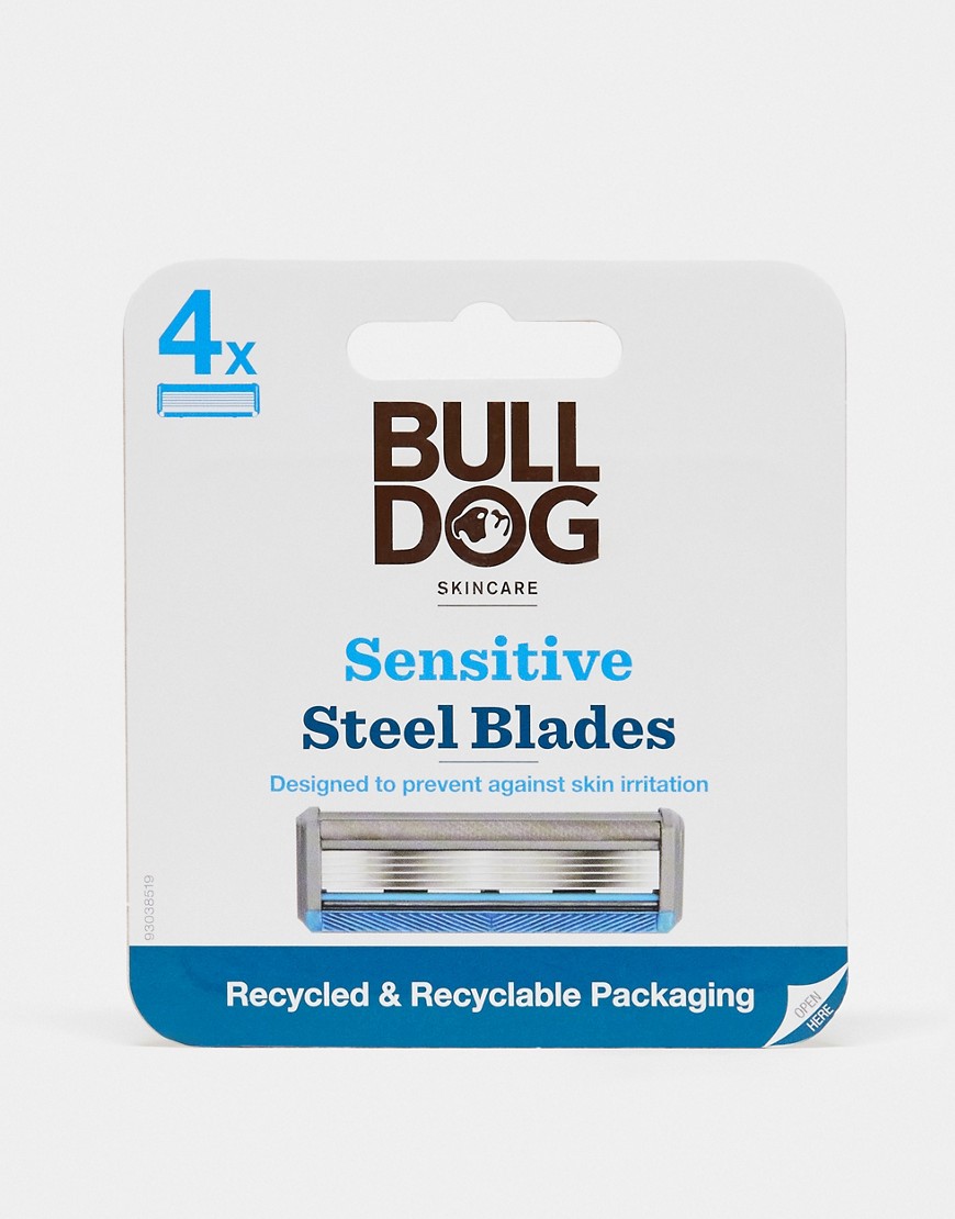 Bulldog Sensitive Steel Blades - 4 Pack-No colour
