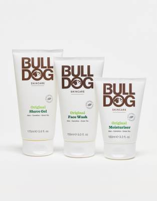 Bulldog Skincare Geschenkset Für Männer – Shampoo, Pomade & Kamm – Natürliche Pflege Fürs Haar
