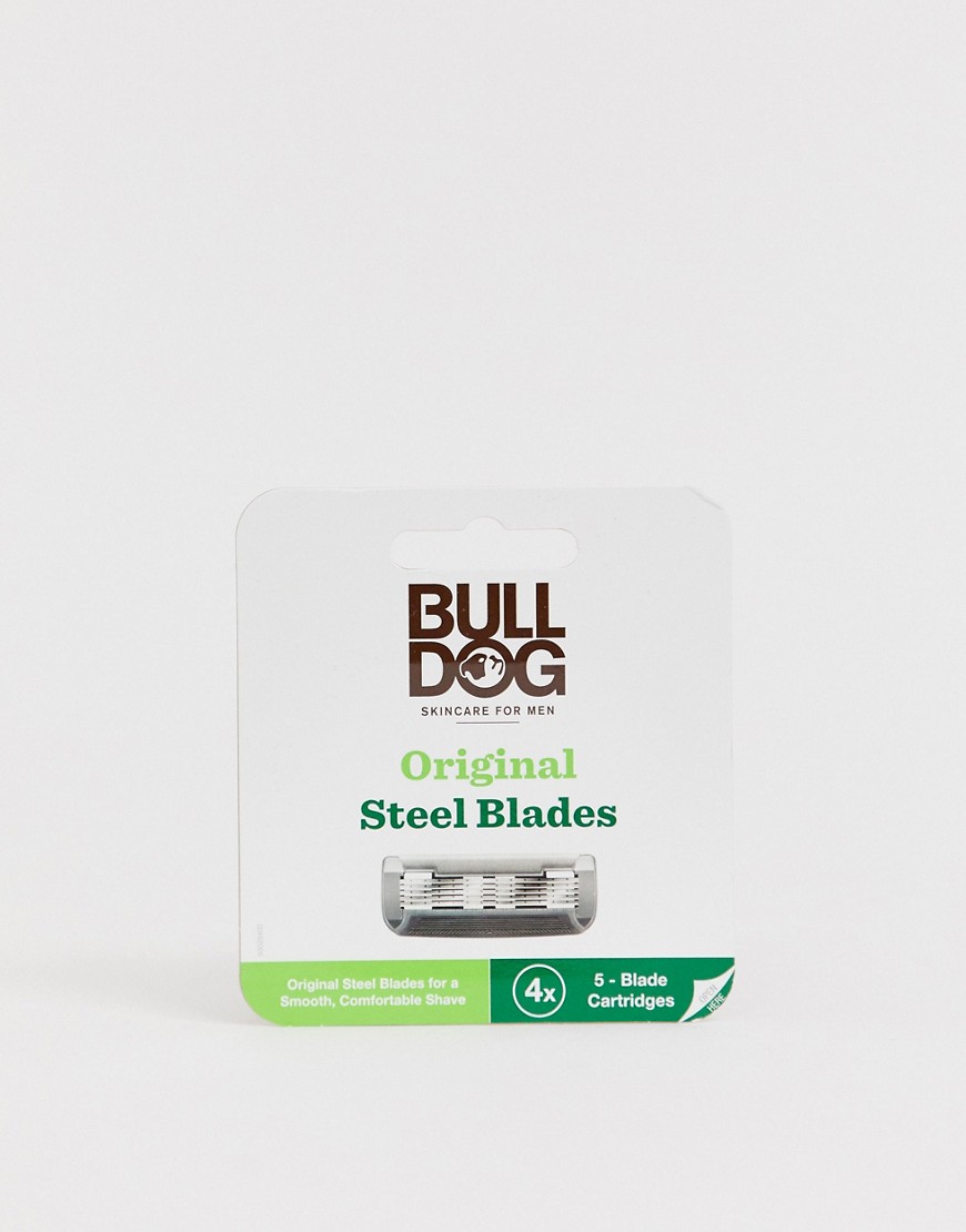Bulldog – skincare original – Rakblad x4-Ingen färg