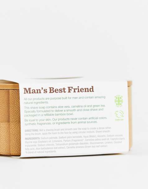 Bulldog Skincare Original Shave Soap and Bamboo Bowl 100g - view 2