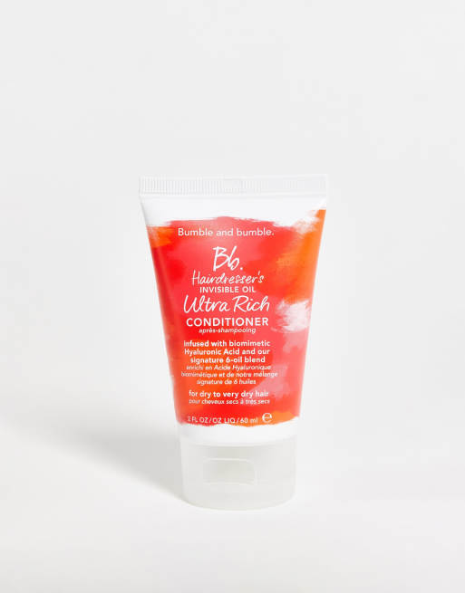 Bumble and bumble – Hairdresser's Invisible Oil Ultra Rich Conditioner – Balsam i resestorlek, 60ml