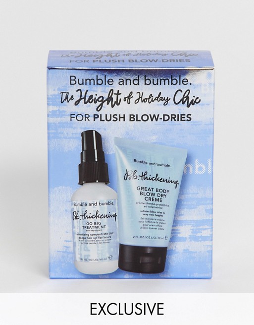 Bumble and bumble X ASOS Exclusive Height of Holiday Chic Thickening Duo