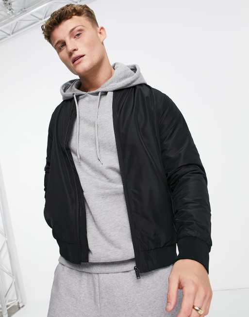 Burton bomber jacket in black