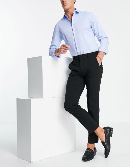 Men's Polyester Tuxedo Trousers