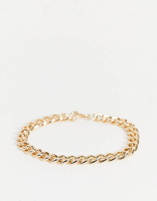 Burton gold chain bracelet