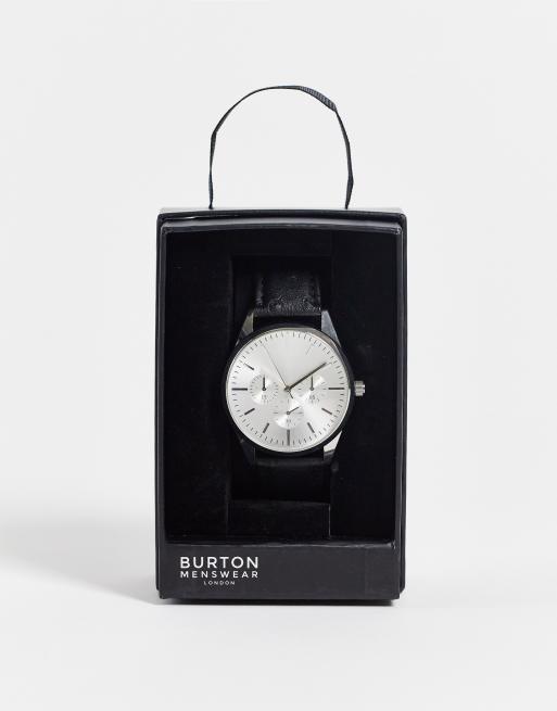 Burton leather watch ASOS