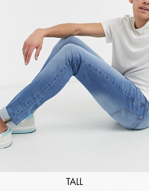 Burton Menswear Big & Tall jeans in bright blue