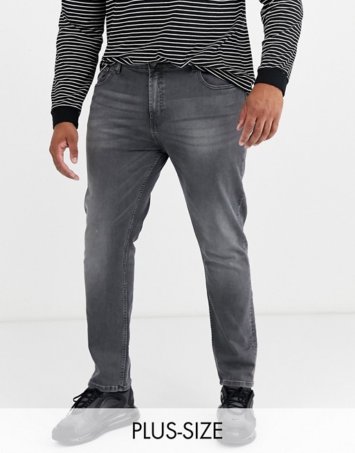 Burton Menswear Big & Tall jeans in grey