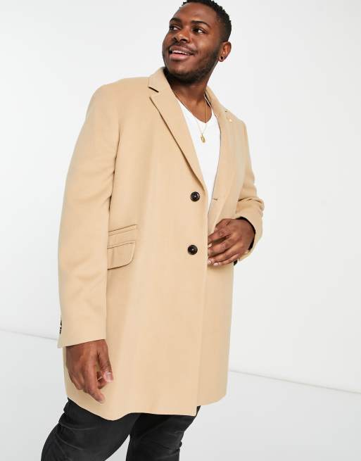 Mens shop overcoat burton