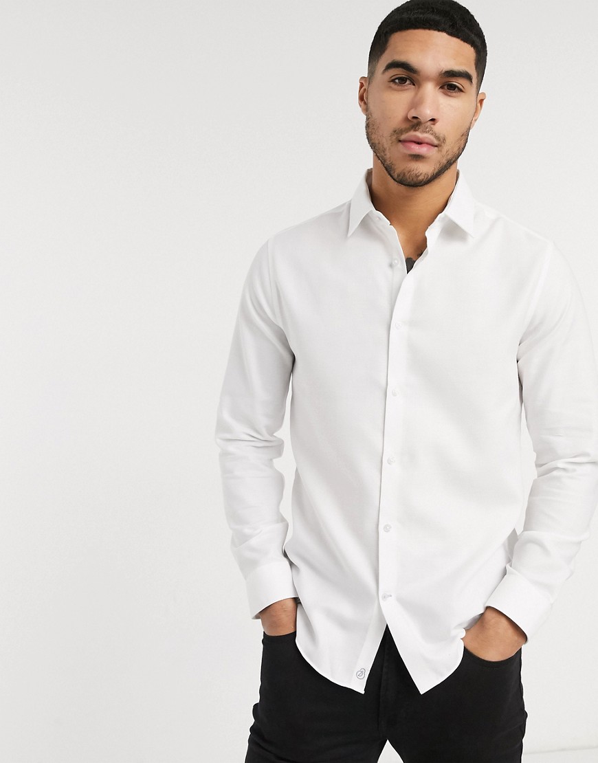 Burton Menswear - Camicia bianca premium-Bianco