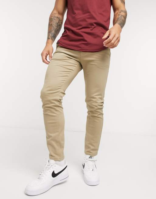 Burton Menswear - Chino grigio pietra