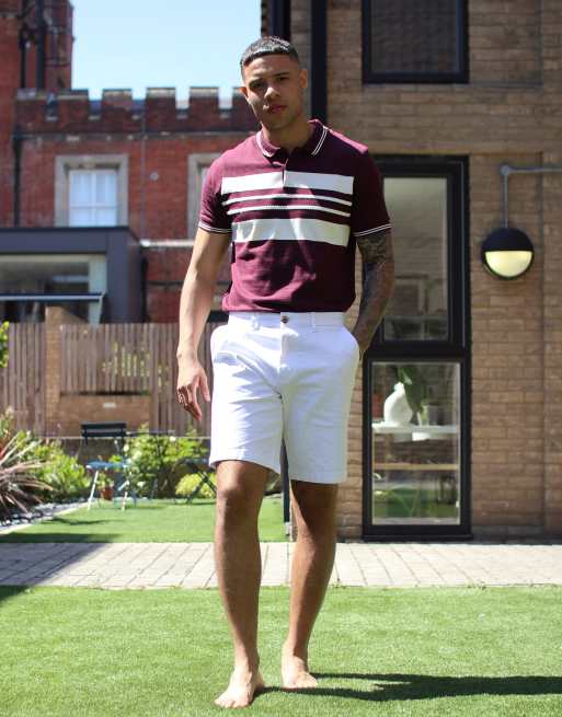 Burtons mens chino store shorts