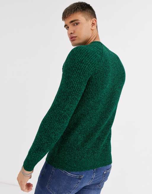 Mens emerald shop green jumper