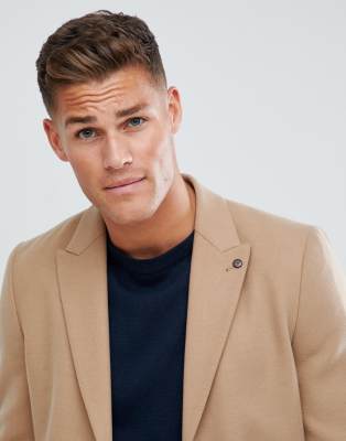 burton camel coat
