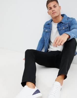 burton menswear denim jacket