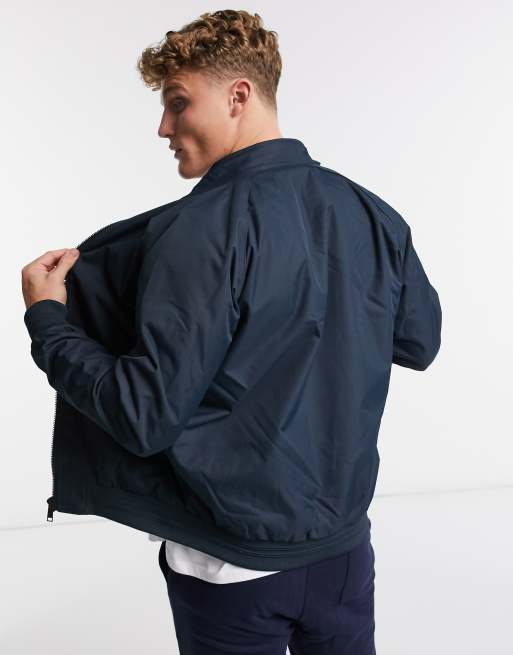 Burton Menswear harrington jacket in navy