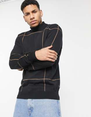 nike polo neck jumper