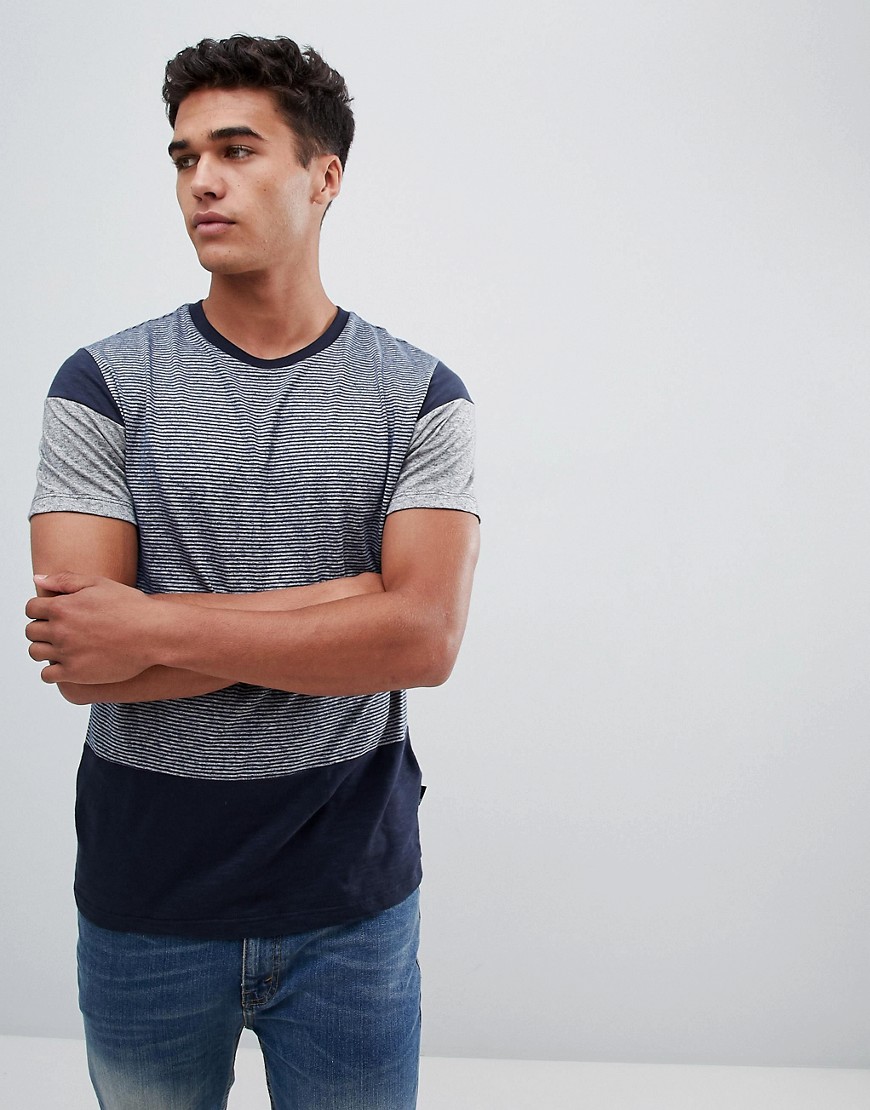 Burton Menswear – Marineblå t-shirt