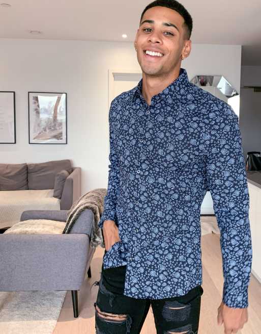 burton floral shirt