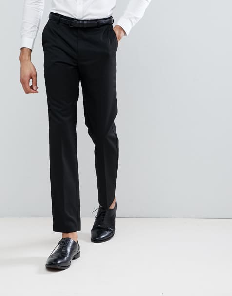 Burton Menswear - Pantaloni eleganti sartoriali neri - view 1