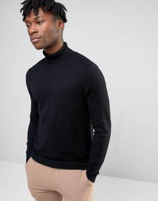 burton menswear roll neck