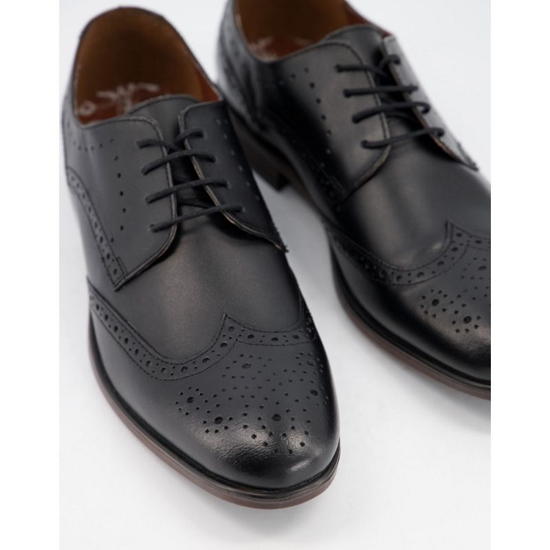 Uomo Scarpe Burton Menswear - Scarpe brogue eleganti nere