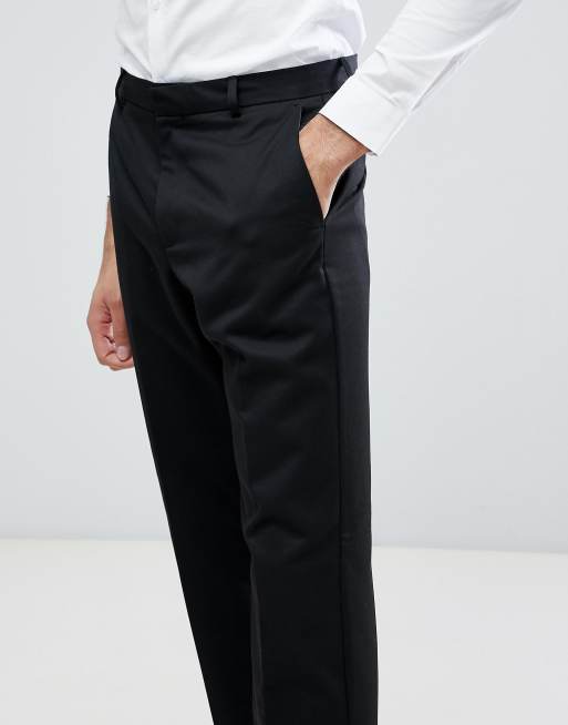 Burton Menswear – Schicke Hose in Schwarz, 3 von 4