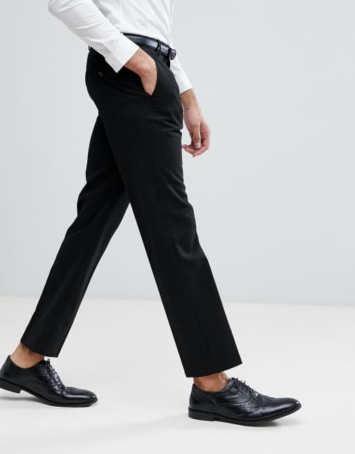 Burton Menswear – Schicke Hose in Schwarz, 4 von 4