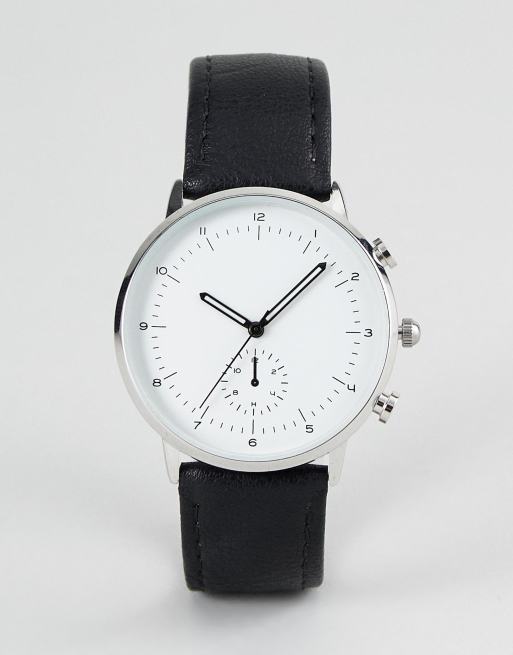 Burton Menswear Schwarze Uhr