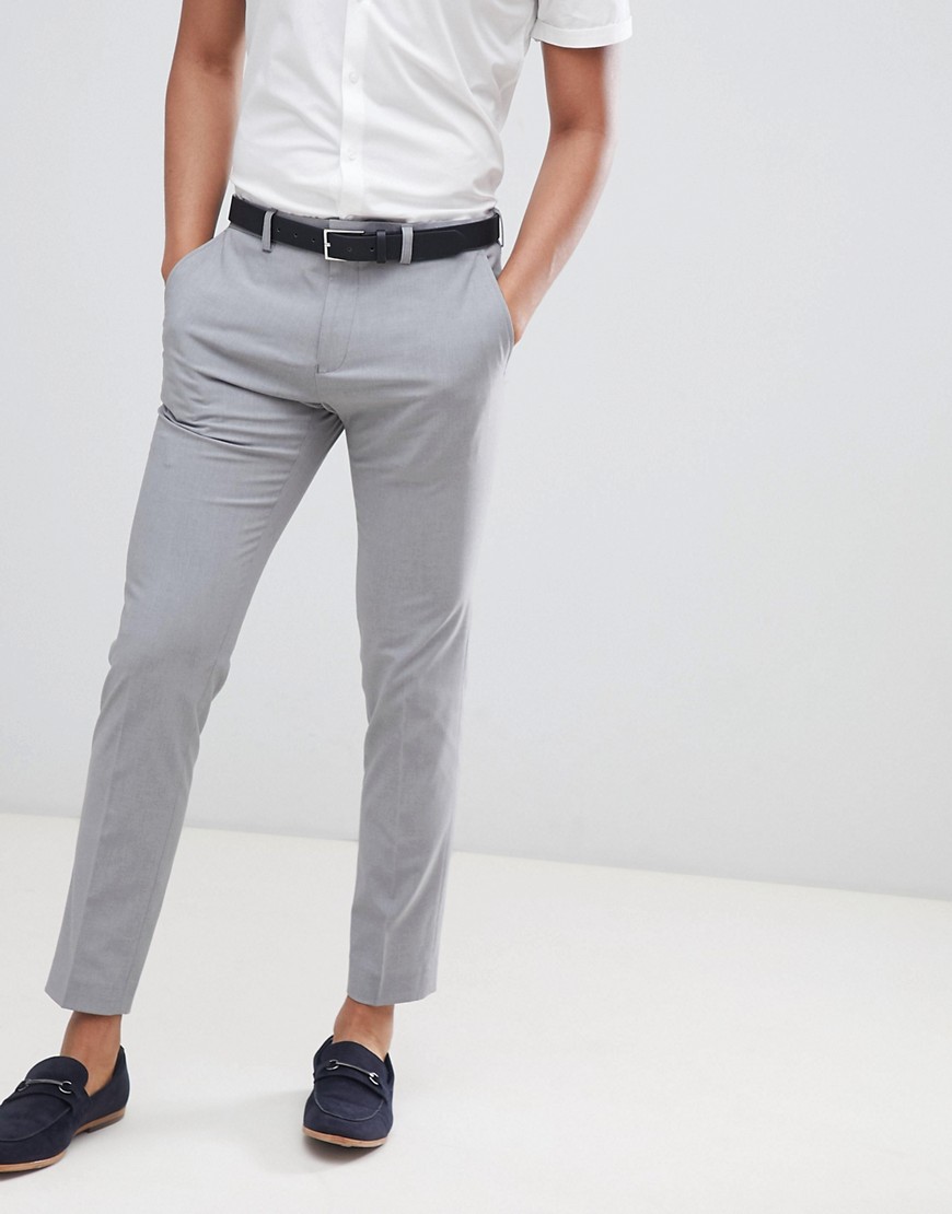 Burton Menswear - Skinny-fit broek in grijs
