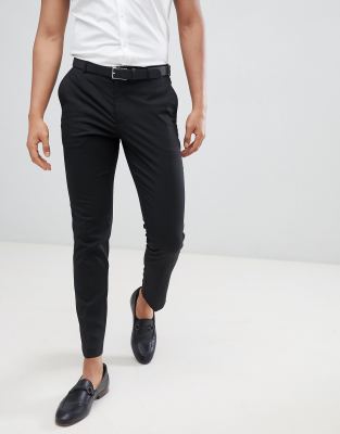 skinny fit smart pants
