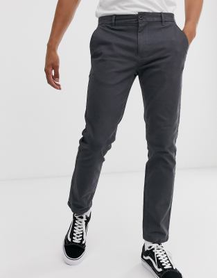 Burton Menswear slim chinos in grey